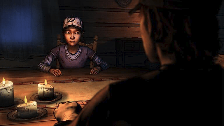 "Trust isn't always an option in #TheWalkingDead Season Two"
