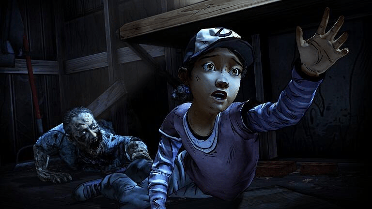 "1st screenshot of Clementine in #TheWalkingDead Season Two"