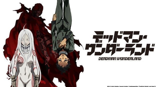 anime, blood, Deadman Wonderland, Ganta, manga, review, Shiro