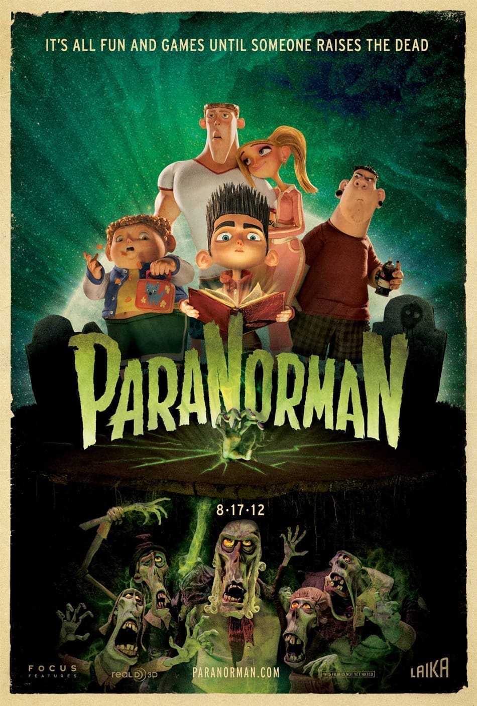 film, focus pictures, ghosts, laika, movie, paranorman, review, supernatural, witches, zombies