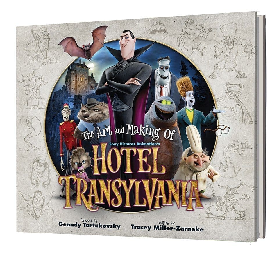 book review, hotel transylvania, sony pictures, the art and making, titan books, tracey miller-zarneke