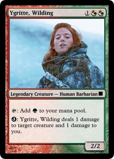 cards, custom, game of thrones, gaming, hbo, jermtube, magic the gathering, wizards of the coast