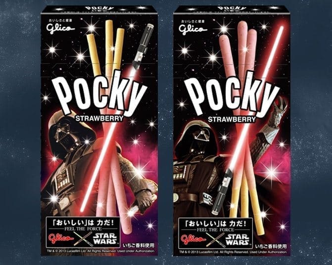 StarWars Darth Vader Strawberry Pocky