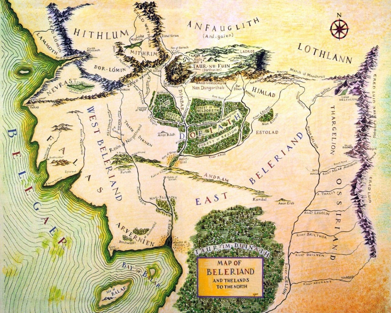 silmarilliion-map