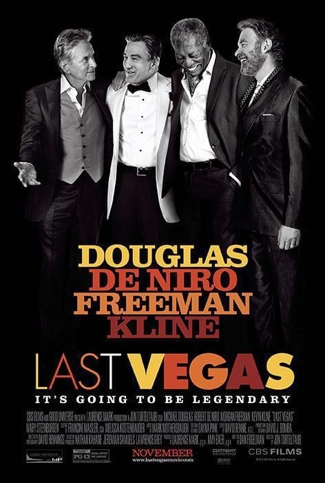 2013, comedy, jerry ferrara, jon turteltaub, kevin kline, Last Vegas, michael douglas, morgan freeman, movies, review, robert de niro