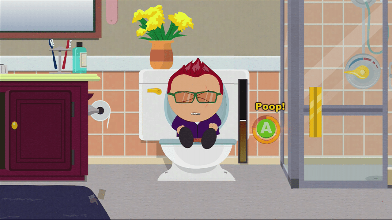 Basic "crafting" in South Park: The Stick of Truth