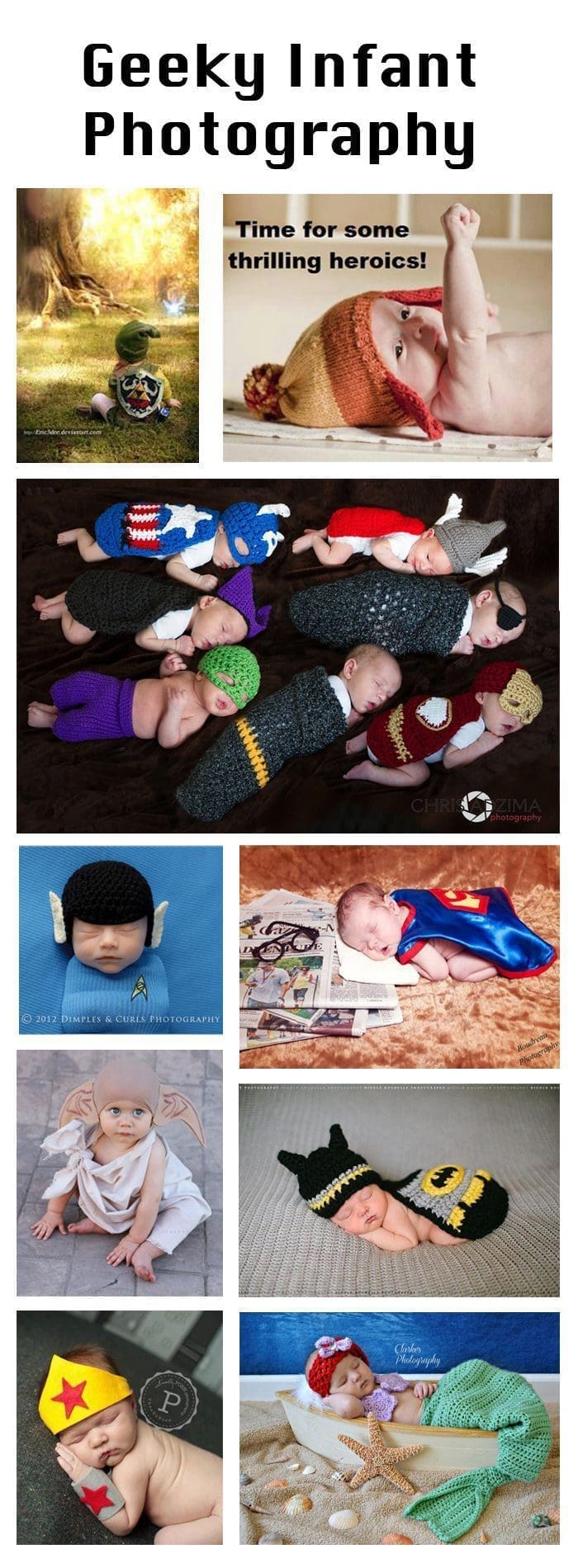 geeky infant photo