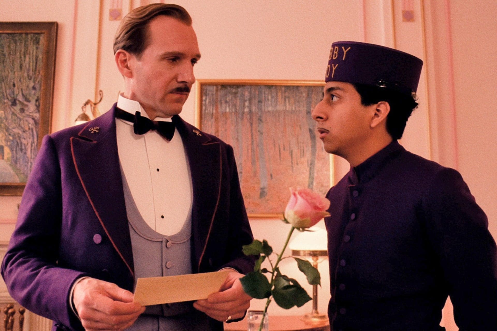 F. Murray Abraham, grand budapest hotel, Mathieu Amalric, Ralph Fiennes, wes anderson