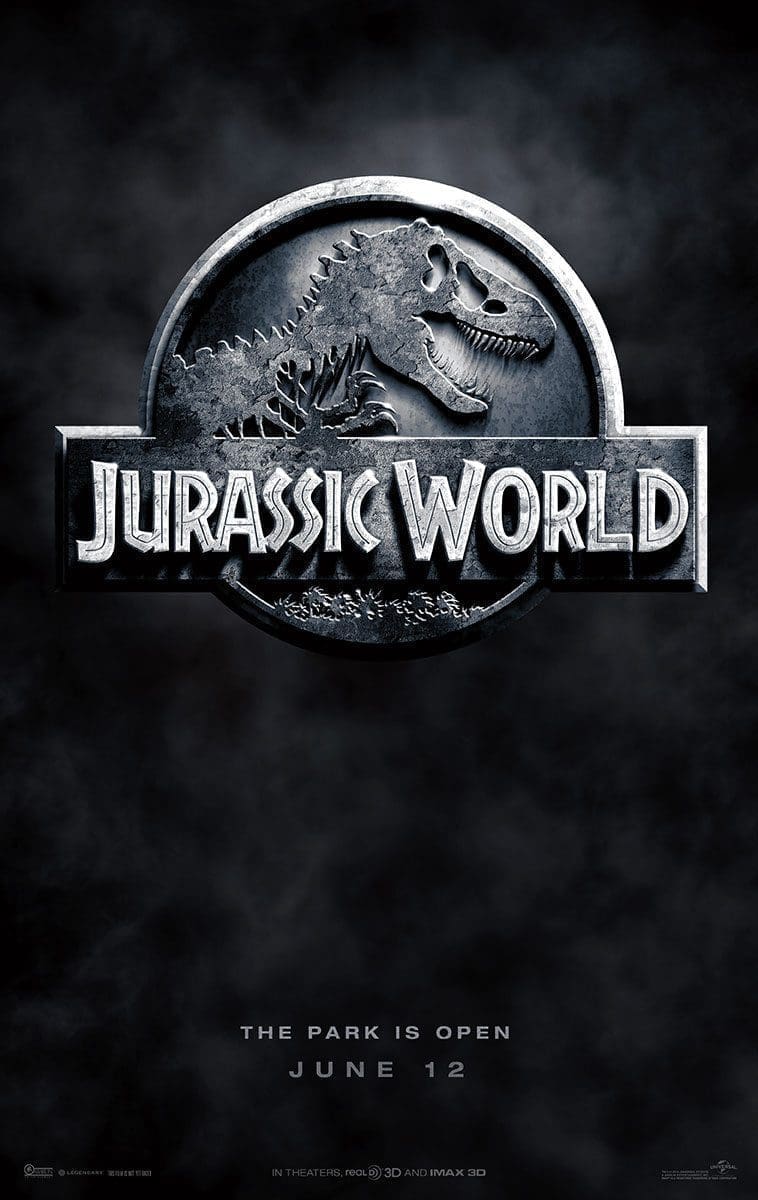 Jurassic Park, Jurassic World, movie news, poster, steven spielberg, universal studios