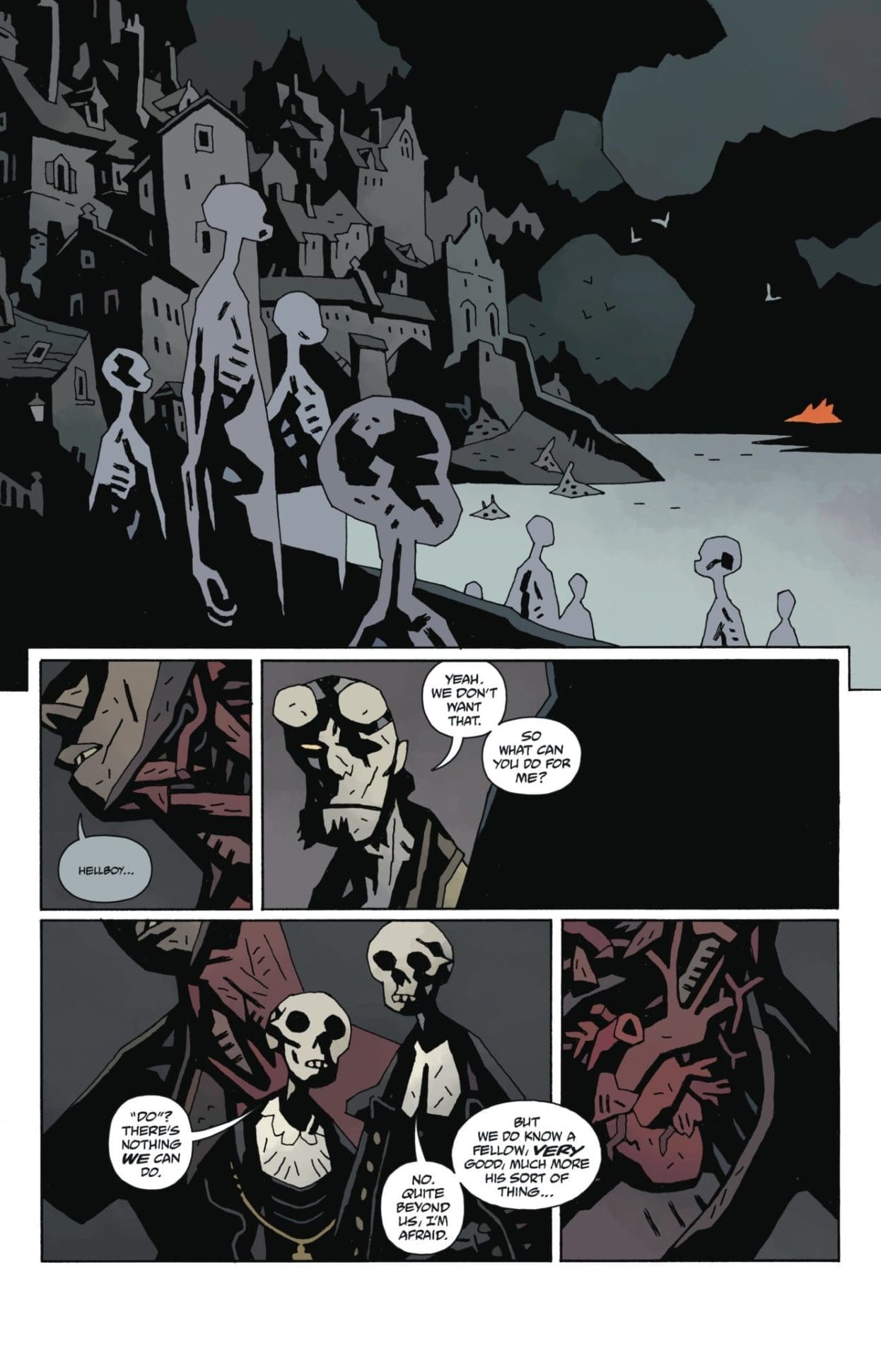 Hellboy in hell