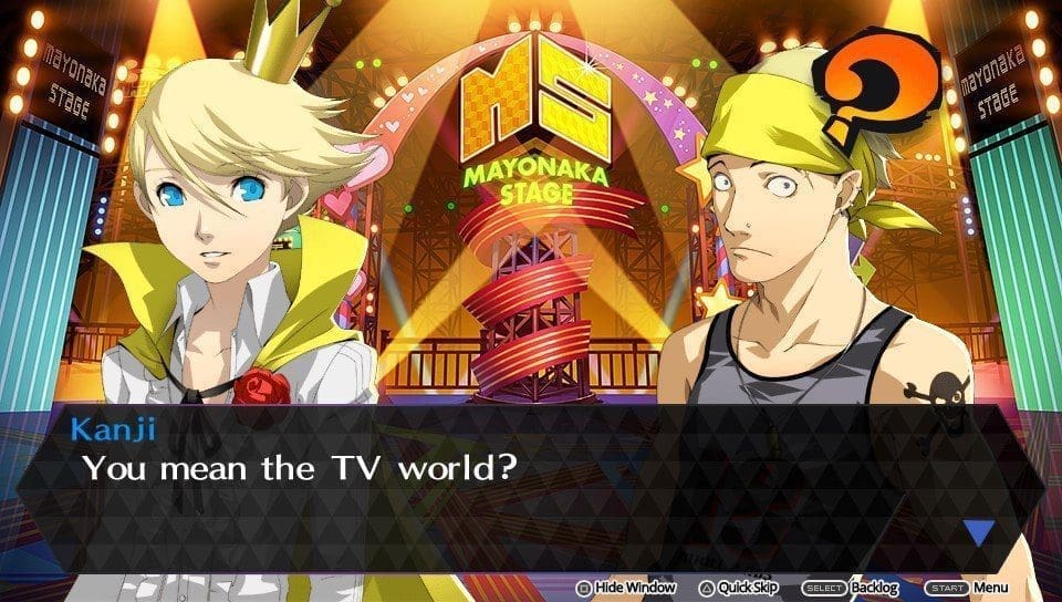Dancing All Night's story is largely told through visual novel style with occasional cutscenes.