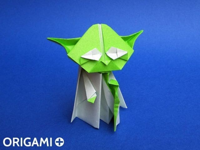 star wars yoda origami