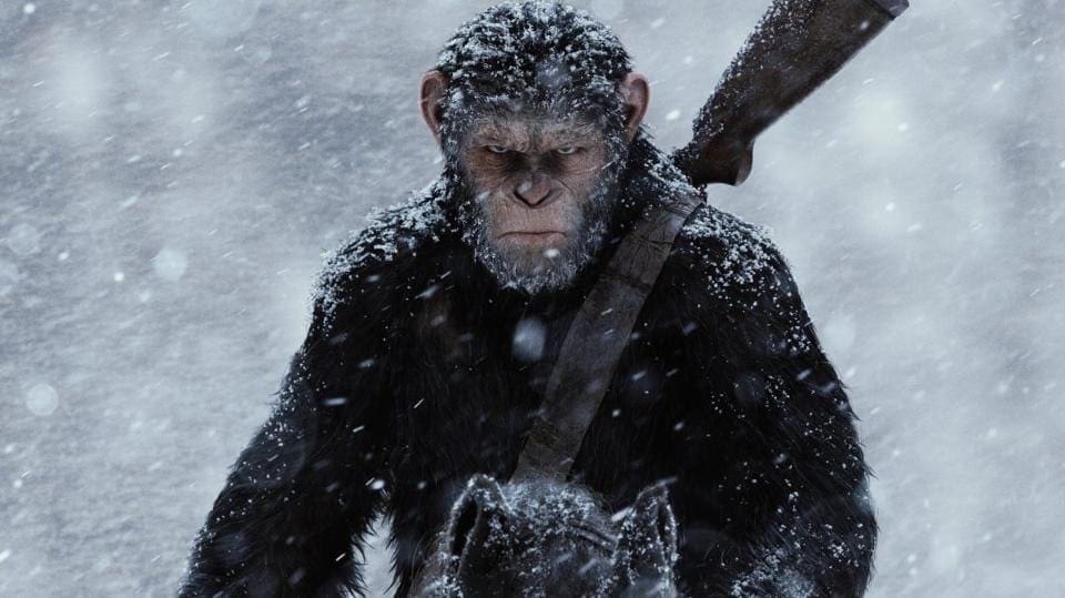 andy serkis, Matt Reeves, movie review, planet of the apes, Steve Zahn, War for the Planet of the Apes, woody harrelson