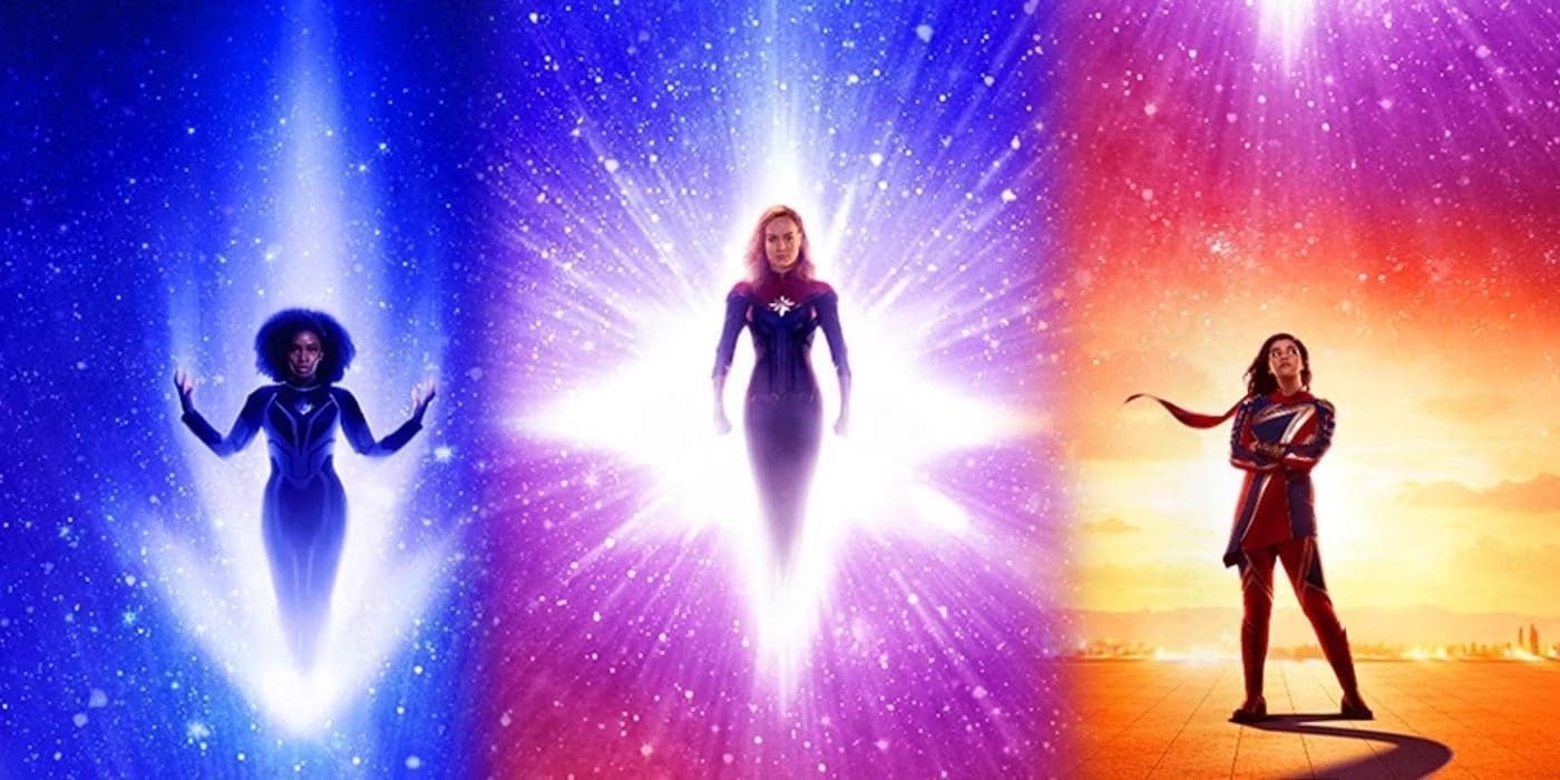 The Marvels': New Teaser Trailer Sends Carol Danvers, Monica Rambeau, and  Kamala Khan on a Cosmic Adventure