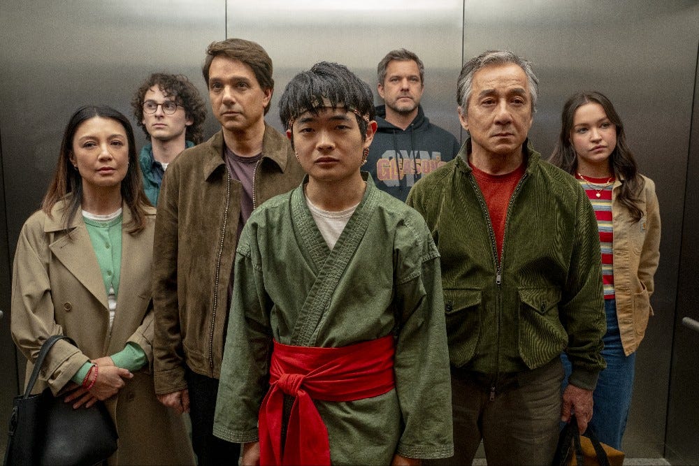 Cobra Kai, jackie chan, Joshua Jackson, Karate Kid, Karate Kid Legends, Ming Na Wen, Ralph Macchio