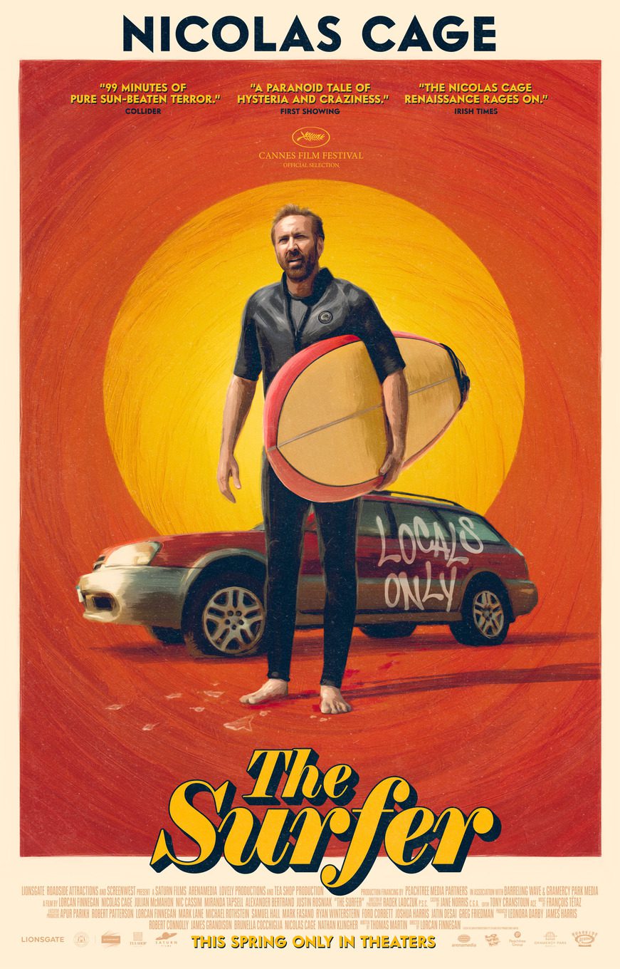 "The Surfer" Review | Nicolas Cage Delivers Unhinged Fury the surfer